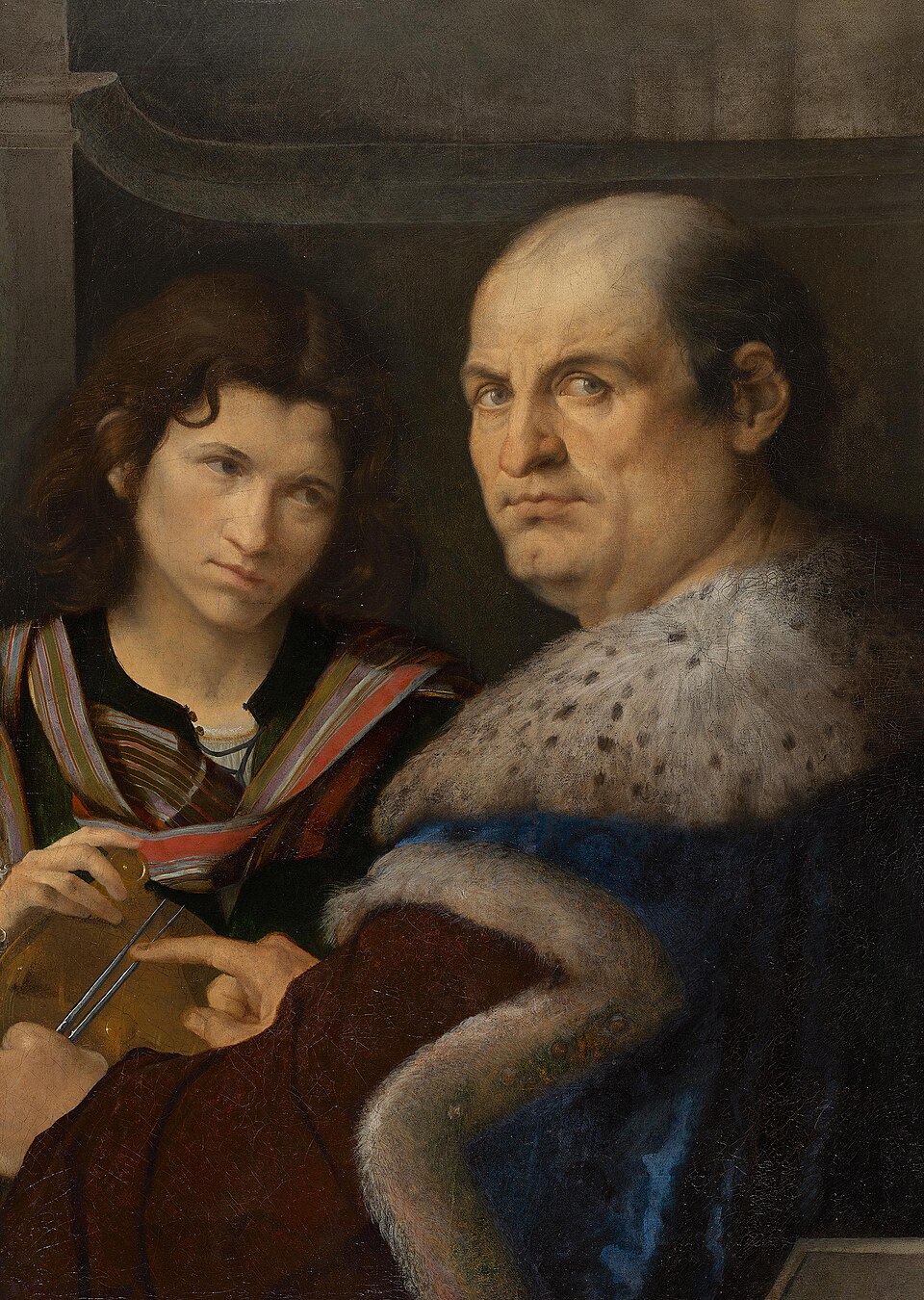 Ritratto di Giovanni Borgherini e Trifone Gabriele - Bavarian State Painting Collections, Munich